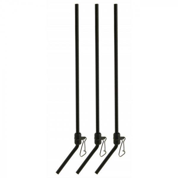 Carp Academy Gubancgátló cső 20cm 3db fekete 3452-2 (8100-090)