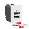 Legrand Program Mosaic ketts USB-A s USB-C tltaljzat - 3