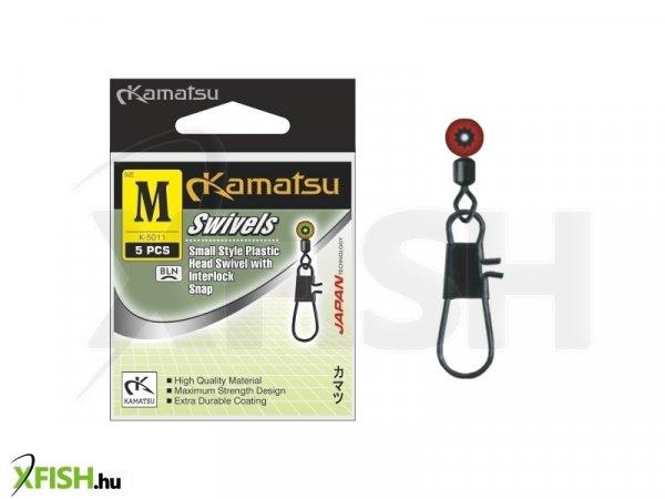 Kamatsu Small Style Plastic Head Swivel With Interlock Snap Csúszó Kapocs L
5db/csomag