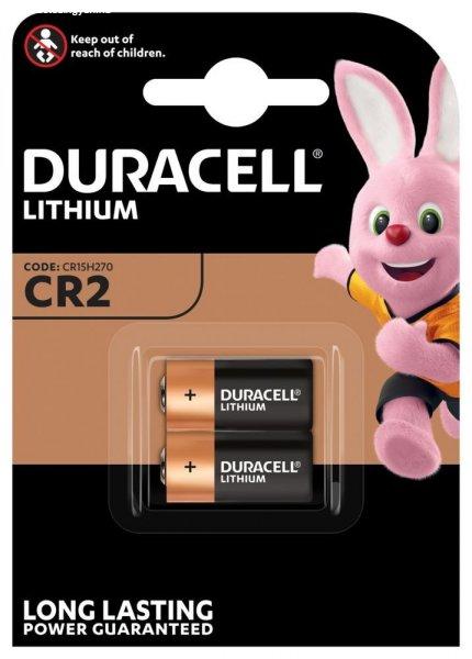 Duracell CR2 3V lithium elem bl/2