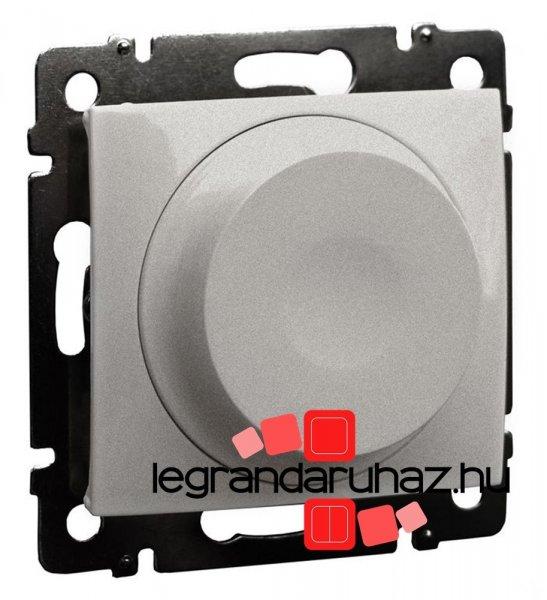Legrand Valena forgatógombos fényerőszabályzó alumínium 2 vezetékes,
300W, LED-hez is, Legrand 770263