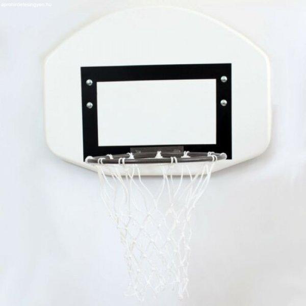 Kosárlabdapalánk, óvodai, 60 x 45 cm gyűrűvel, hálóval
kompletten,bordásfalra S-SPORT