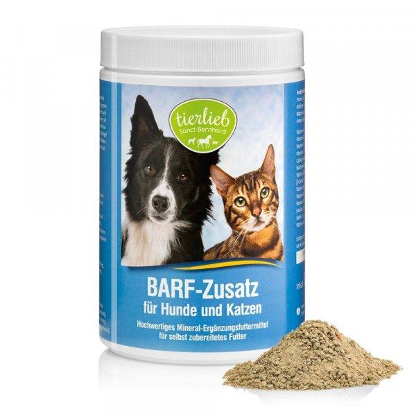 Tierlieb BARF-étrend kompatibilis eledel kiegészítő por kutyáknak és
macskáknak S.Bernhard 800 g
