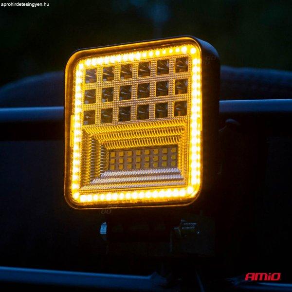 Led fényszóró sárga helyzetjelzővel