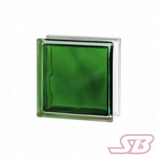Üvegtégla brilly zöld 190*190*80