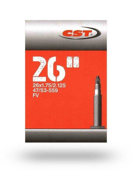 CST 26x1.75-2.125 (47/53-559) FV presta szelepes MTB kerékpár gumitömlő