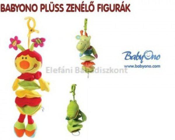 BabyOno Plüss zenélő figura #oroszlán