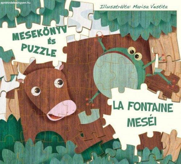 White Star Kids - La Fontaine meséi - mesekönyv és puzzle
