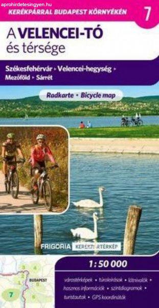 Szokoly Miklósné - A Velencei-tó és térsége - Kerékpártérkép, 2.,
aktualizált kiadás, 1:50000