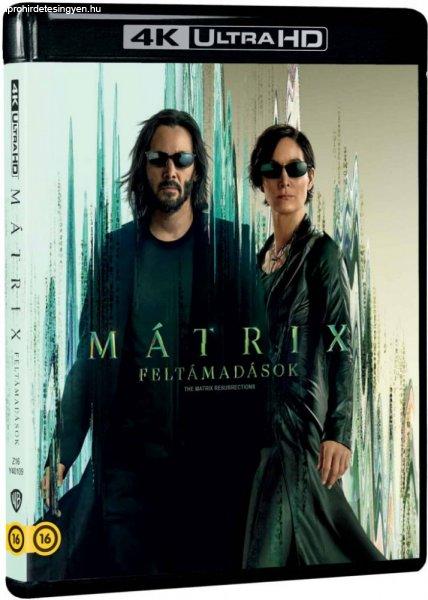 Lana Wachowski - Mátrix - Feltámadások (UHD+BD) - Blu-ray