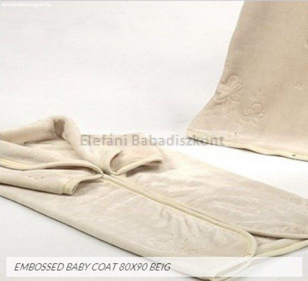 Mora Embossed babapléd 80x90cm #922 beige