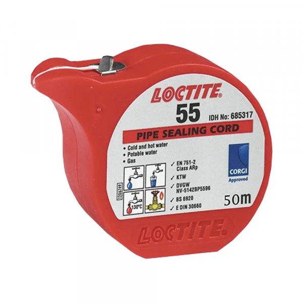 HENKEL Loctite 55 tömítő zsinór, 50 méteres kiszerelés