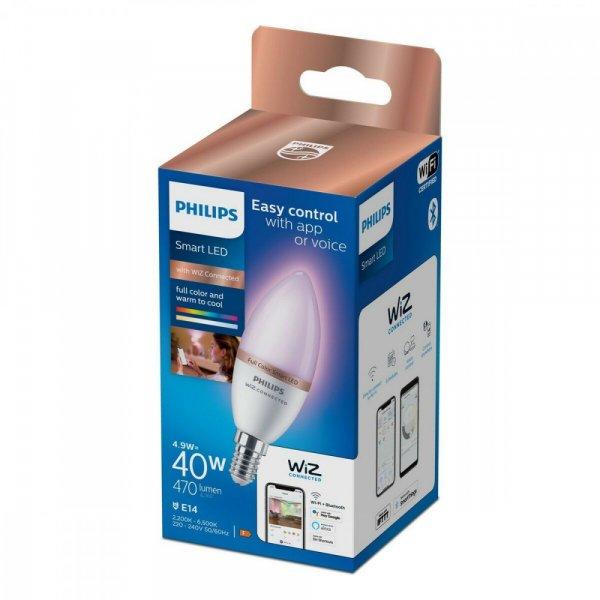 LED Izzók Philips Wiz Full Colors F 40 W 4,9 W E14 470 lm (2200-6500 K) MOST
19838 HELYETT 13361 Ft-ért!