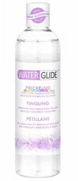 Waterglide Tingling 300 ml síkosító, Stimuláló, vízbázisú, szín és
illatmentes, kiváló minőségű, érzékeny bőrre is