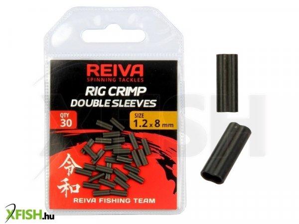 Reiva Krimpelő Hüvely Dupla 0,8 x 8 mm 30 db/csomag