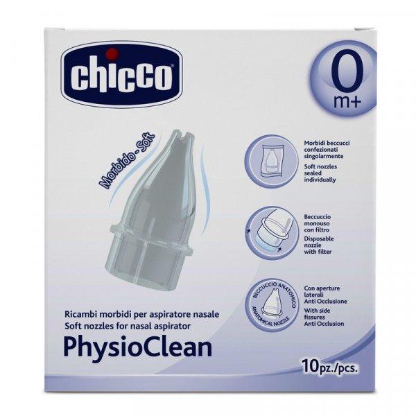 Chicco PhysioClean manuális szívósíphoz alkatrész - 10 db