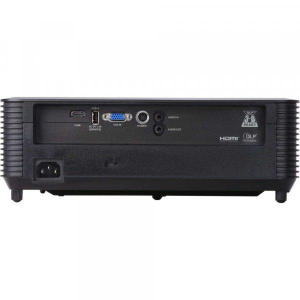 InFocus IN116AA adatkivetítő Standard vetítési távolságú projektor 3800
ANSI lumen DLP WXGA (1280x800) 3D Fekete
