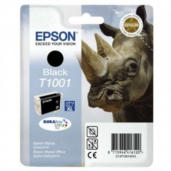 Epson T1001 Black tintapatron eredeti C13T10014010 Orrszarvú