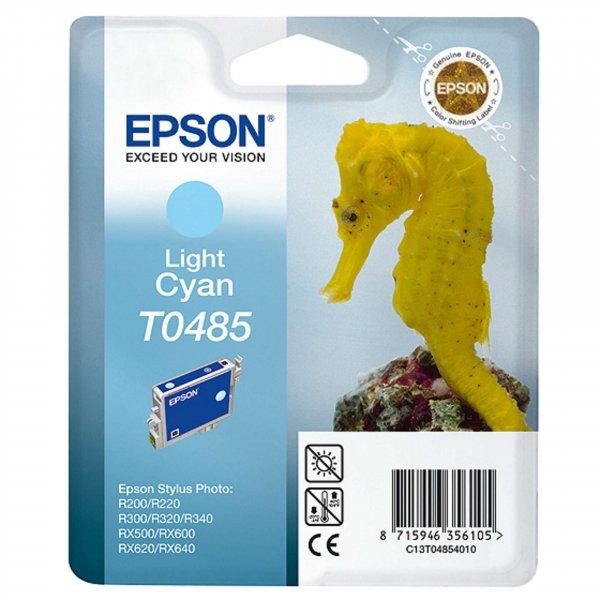 Epson T0485 Light Cyan tintapatron eredeti C13T04854010 Csikóhal
