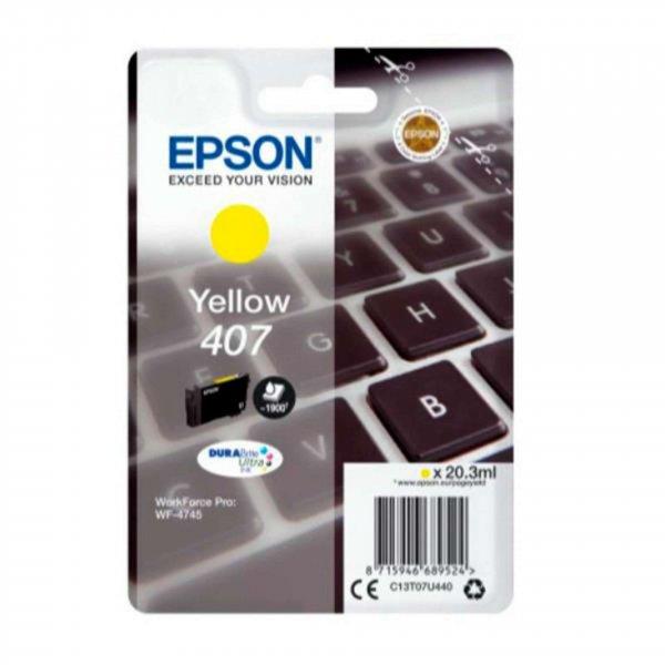 Epson T07U4 Yellow tintapatron eredeti C13T07U440 Billentyűzet