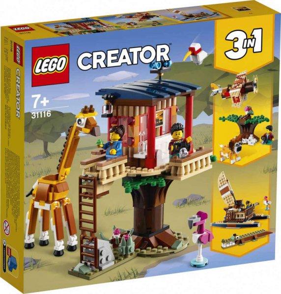 Lego Creator 31116 Szafari lombház a vadonban zsiráffal