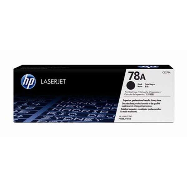 HP CE278A No.78A Black lézertoner eredeti 2,1K