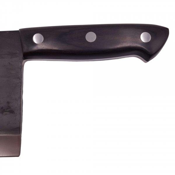 IdeallStore® szakácskés, kézzel készített, Chef Selection, 29 cm, 460 g,
rozsdamentes acél, fekete