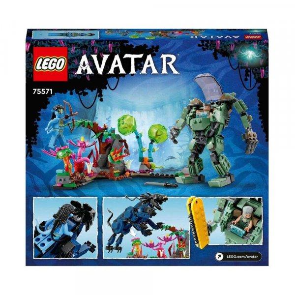LEGO® (75571) Avatár - Neytiri és Thanator az AMP Suit-os Quaritch ellen