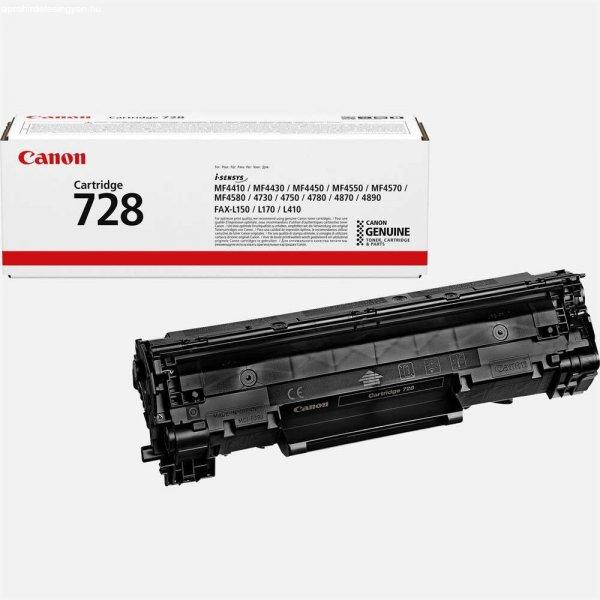 Canon Toner CRG-728 MF44xx/45xx-hez, fekete
