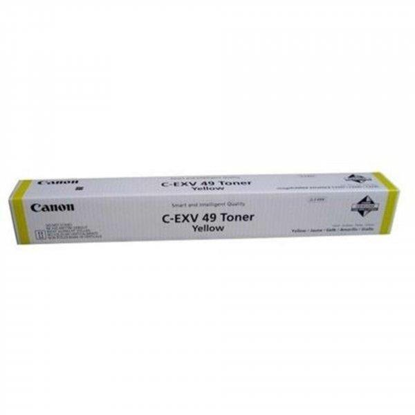 Canon C-EXV49 toner eredeti Yellow 19K 8527B002AA