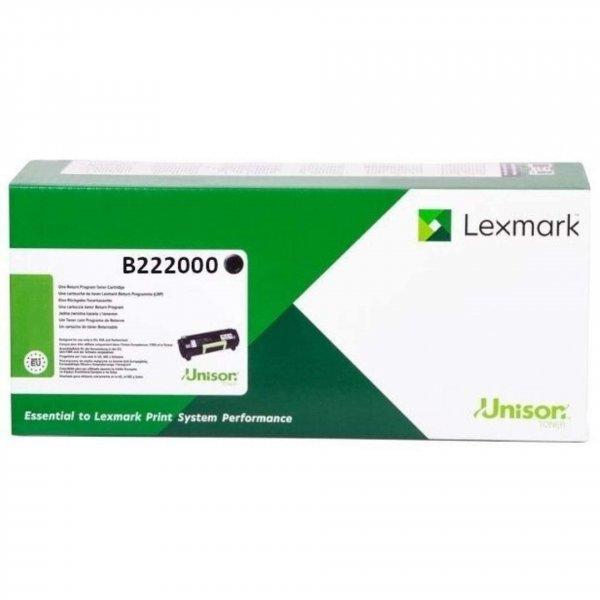 Lexmark B2236 Black  lézertoner eredeti 1,2K B222000