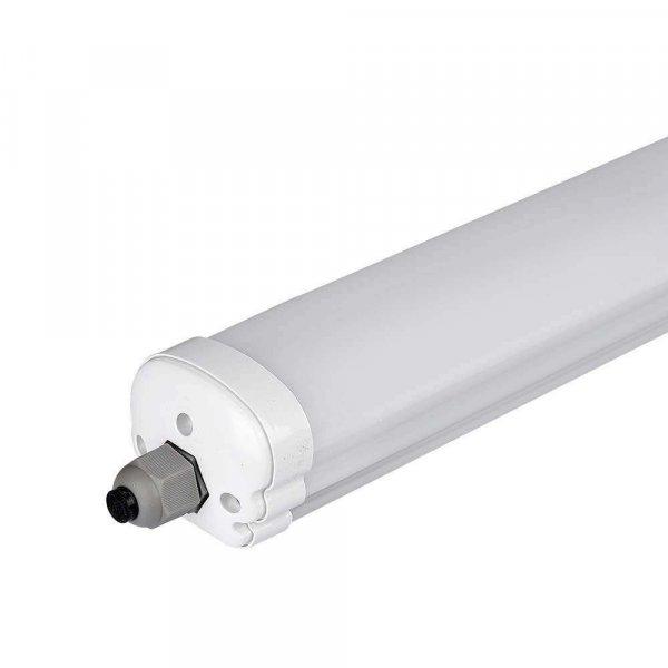 V-TAC Polikarbonát LED lámpa 120cm 24W IP65 természetes fehér, 160 Lm/W
(X-széria) - SKU 216485