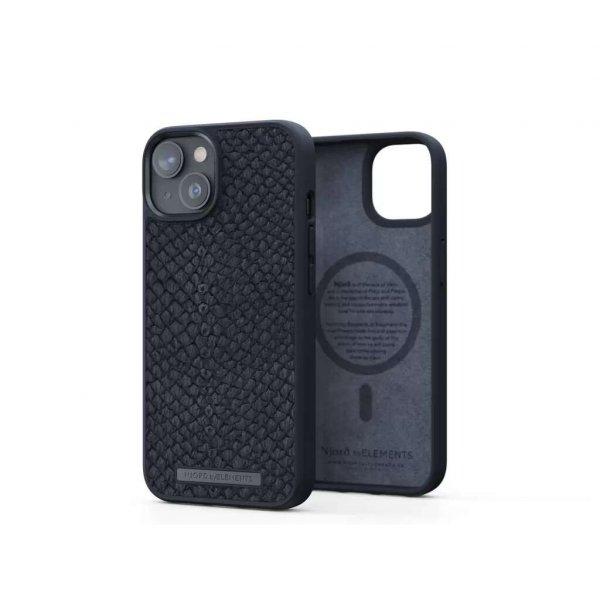 Njord Salmon Leather MagSafe tok fekete Apple iPhone 14 Plus készülékhez
NA42SL00