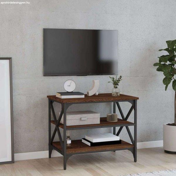 vidaXL barna tölgyszínű szerelt fa TV-szekrény 60x40x50 cm