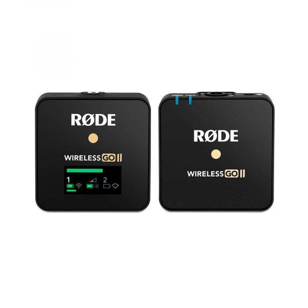 RØDE Wireless GO II Single, ultra kompakt, digitális vezeték nélküli
mikrofon rendszer.