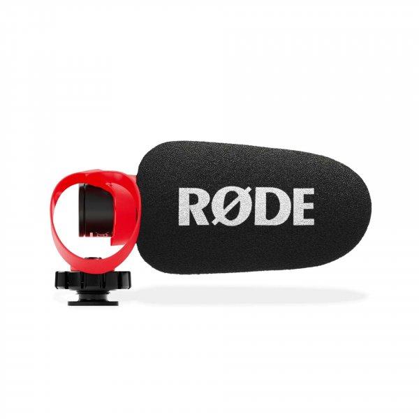 RØDE VideoMicro II ultra kompakt, irányított, kondenzátor kameramikrofon,
innovatív HELIX™ rezgésgátló mikrofonfogóval.