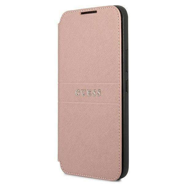 Guess GUBKS22MPSASBPI Samsung S22+ S906 pink/pink book Saffiano Stripes
telefontok