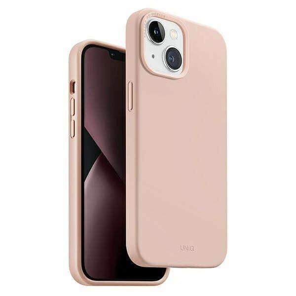 UNIQ Lino Hue Apple iPhone 14 Plus Magclick Charging blush pink telefontok