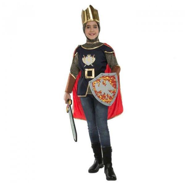 Costum cavaler medieval cu accesorii pentru baieti 110-120 cm 3-5 ani