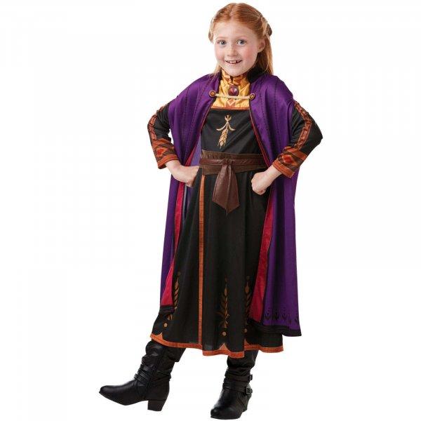 Klasszikus Disney hercegnő Anna jelmez lányoknak - Frozen 2 5-6 éves 116 cm