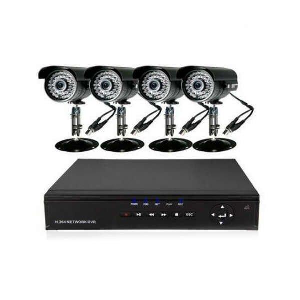 SPRINTER CCTV 4 kamerás Online megfigyelő rendszer, kamerarendszer,
megfigyelő központtal és kamerákkal,Komplett megfigyelő rendszer - 4 db
biztonsági kamera + vezérlőközpont