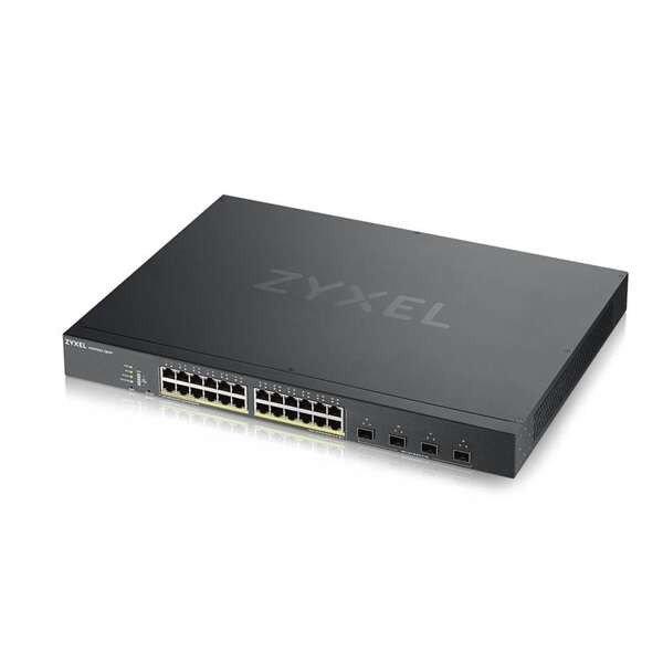 ZYXEL XGS1930-28HP-EU0101F 24 port Gigabit PoE + 4x10G SFP+ menedzselhető
switch