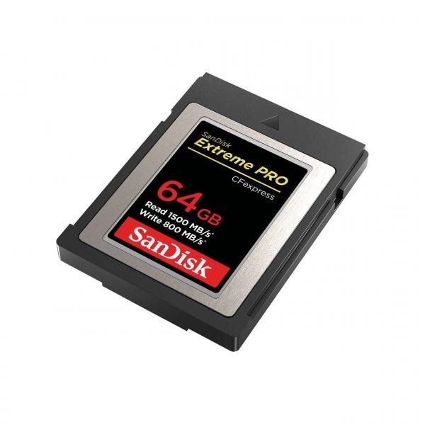 SanDisk Extreme Pro memóriakártya 64 GB CFexpress