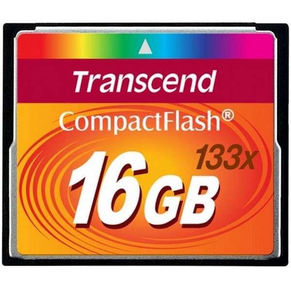 Transcend Compact Flash 16GB High Speed 133x memóriakártya