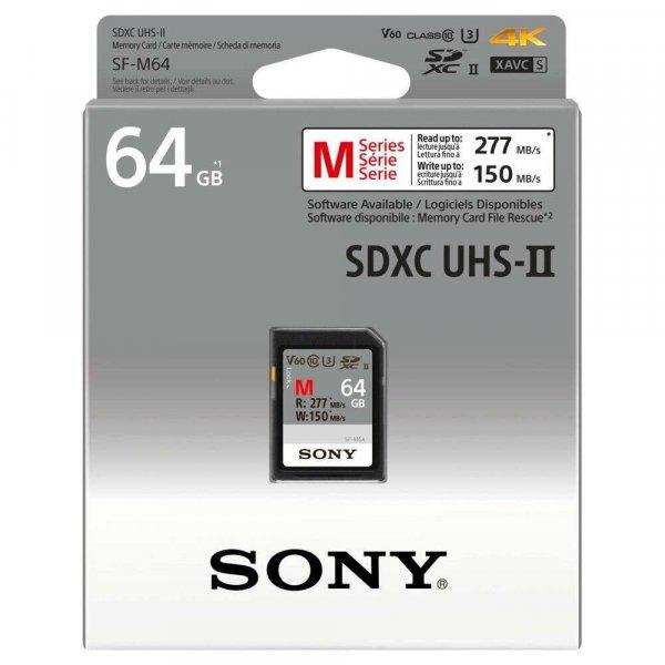 Sony SF64M memóriakártya 64 GB SDHC UHS-II Class 10
