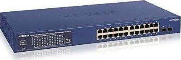 NETGEAR GS724TPP Vezérelt L2/L3/L4 Gigabit Ethernet (10/100/1000)
Ethernet-áramellátás (PoE) Kék