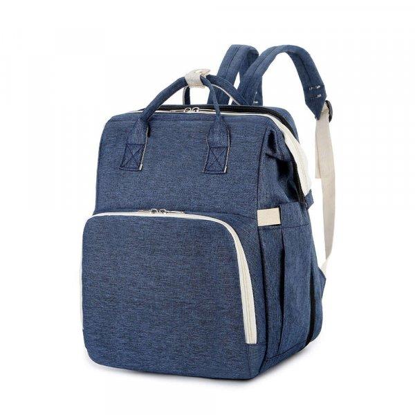 Dollcini, Többfunkciós hátizsák, Összecsukható ággyal, Vízálló, Kék