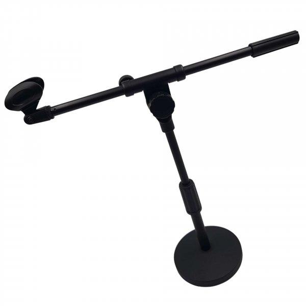 IdeallStore® professzionális mikrofonállvány, Sound Helper, fém, 40 cm,
fekete