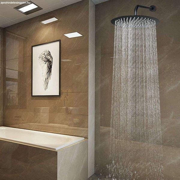 Kör alakú zuhanyfej, ultra vékony, esős modell, 25 x 25 cm, rozsdamentes
acélból, matt felületkezeléssel.