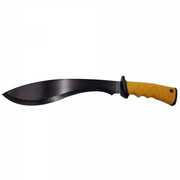 IdeallStore machete, 39 cm, rozsdamentes acél, fekete szín, borító
mellékelve